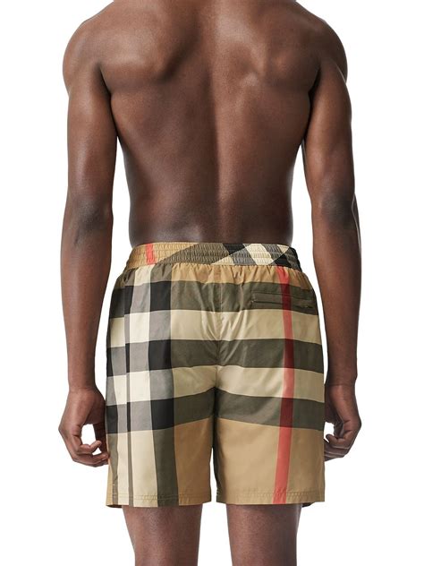 farfetch Burberry swim shorts